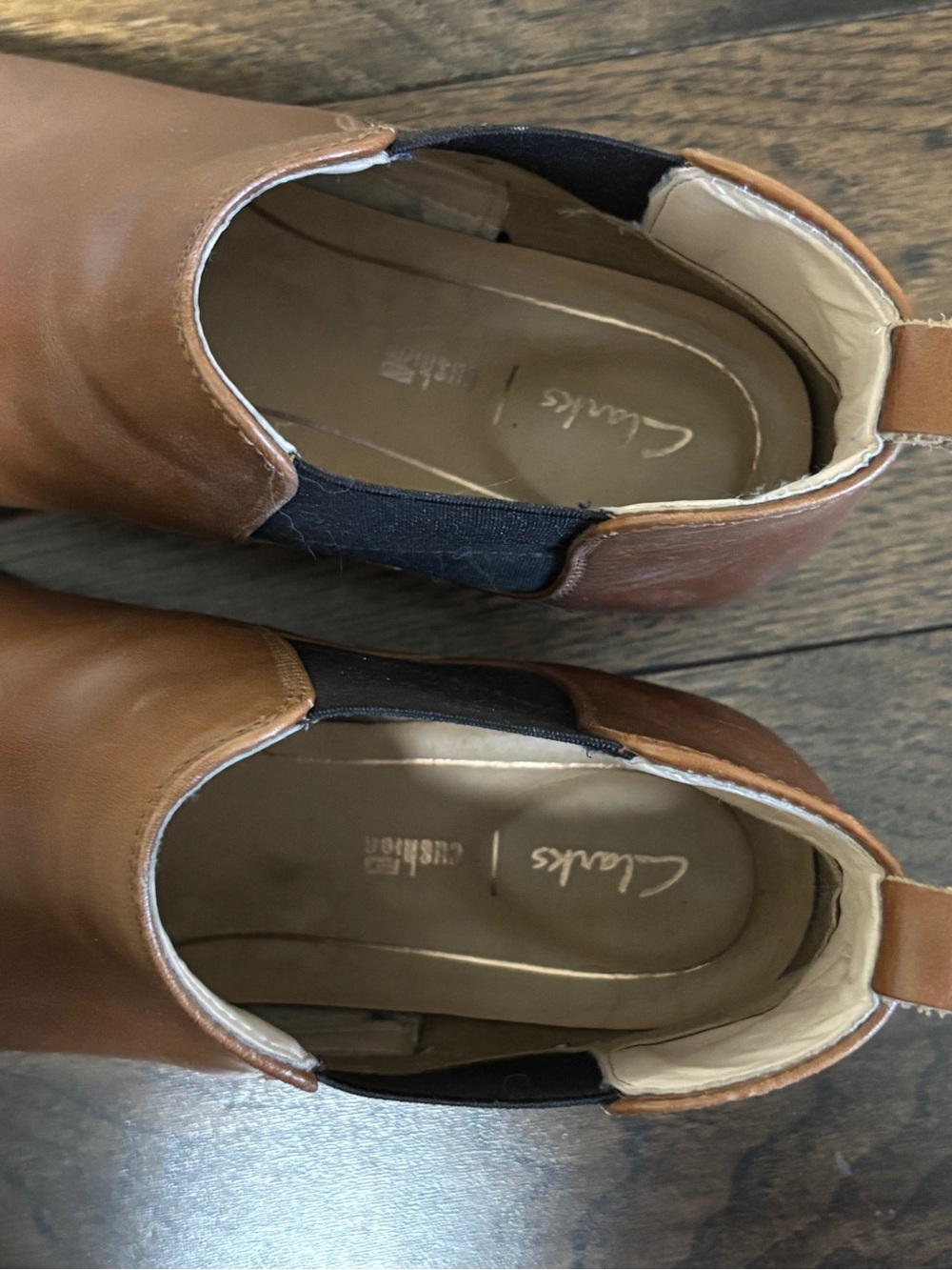 Clarks Brown Booties - Picture 5 of 8